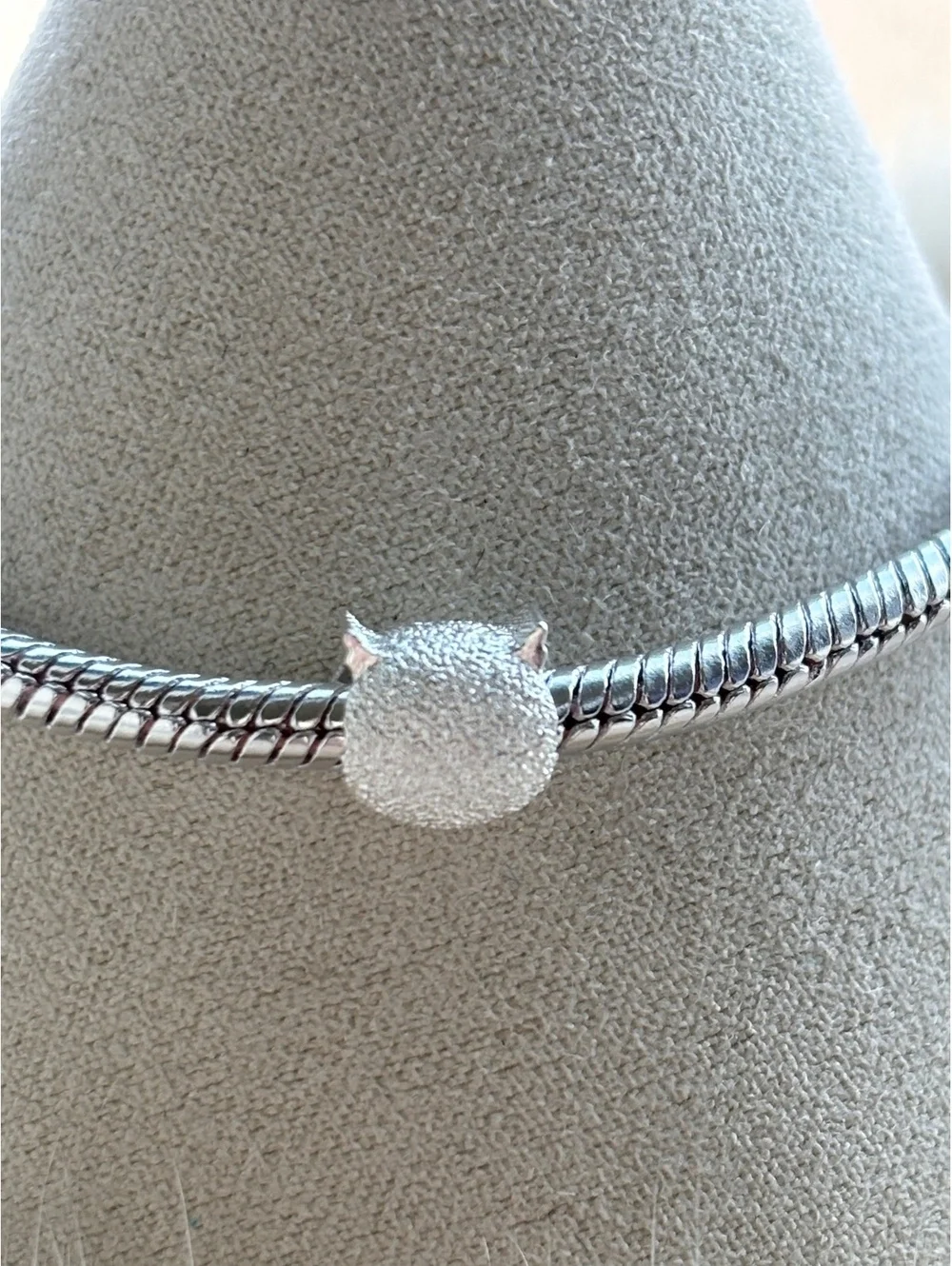 Pandora Mini Owl Charm Sterling Silver Bracelet Charm